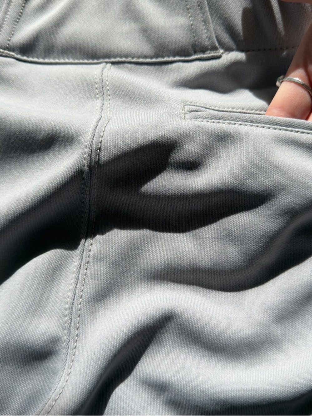 Champro Youth XL Gray Baseball Pants Jogger Cuff Athletic Sports Uniform - Picture 7 of 9